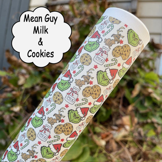 Mean Guy Milk and Cookies Custom Print