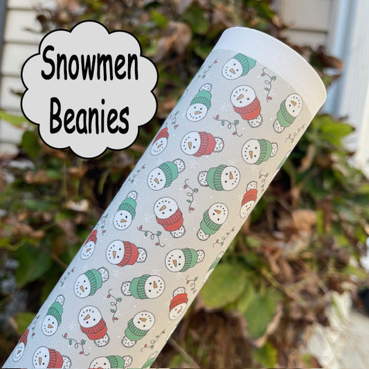 Snowmen Beanies Custom Print