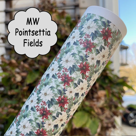 MW Poinsettia Fields Custom Print