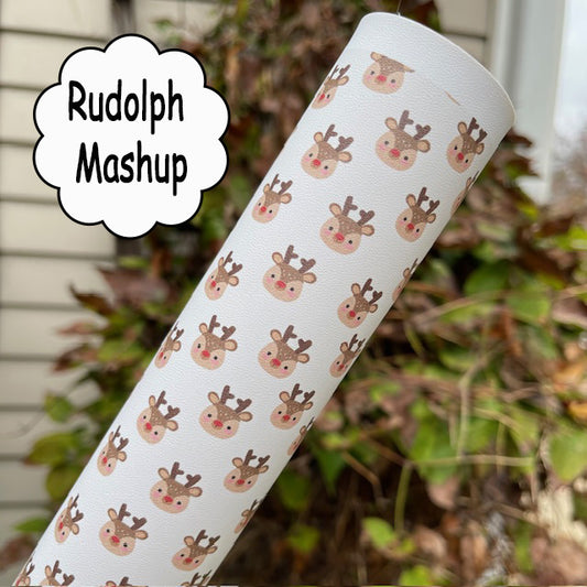 Rudolph Mash up Custom Print