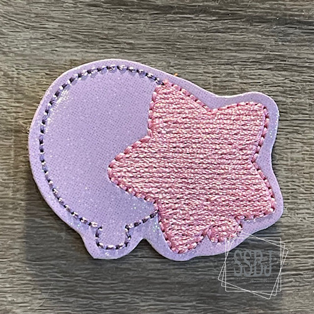 New Year Balloon Star Embroidery File