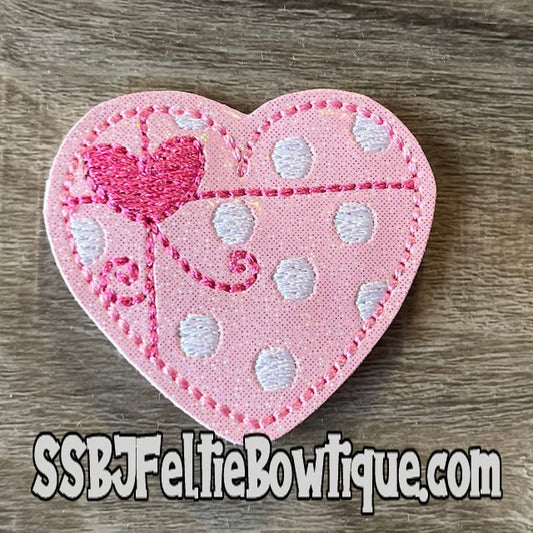 Heart Candy Box Embroidery File