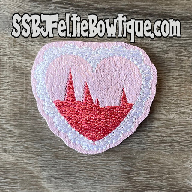 Scallop Heart Vitals Embroidery File