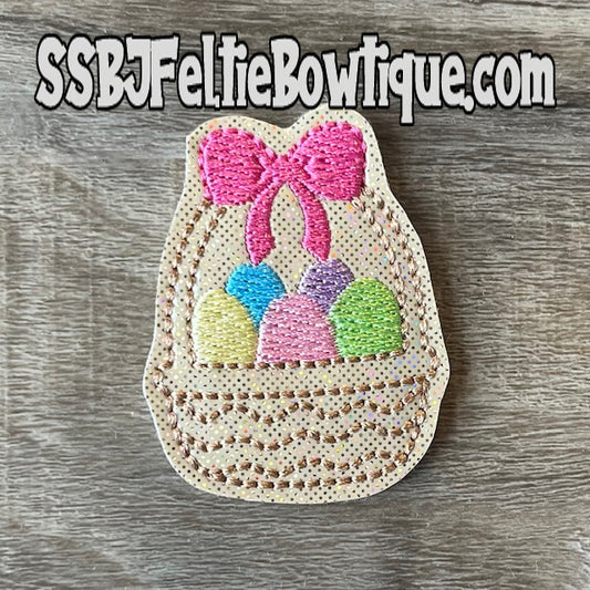 Egg Basket Embroidery File