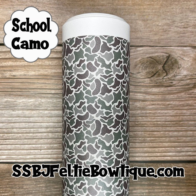 School Camo Custom Print