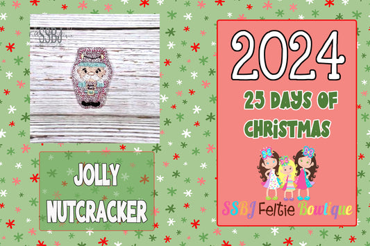 Jolly Nutcracker Embroidery File