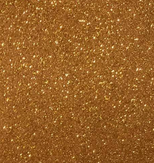 Glossy Patent Glitter Sparkle GOLD COIN Embroidery Vinyl