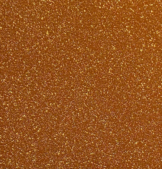 Glossy Patent Glitter Sparkle PUMPKIN PIE Embroidery Vinyl