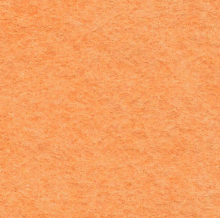 *Georgia Peach Wool Blend Felt