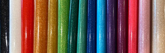 Glossy Glitter Sparkle VARIETY PACK Embroidery Vinyl